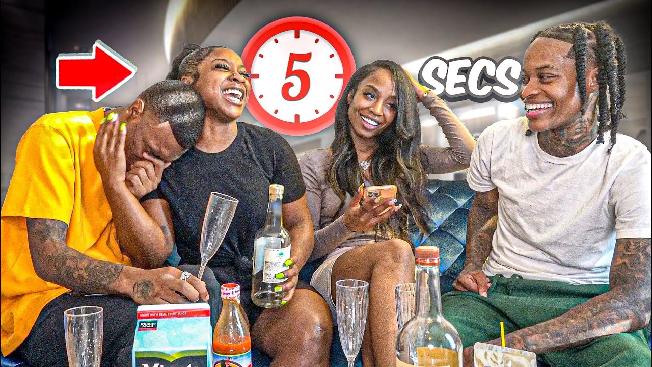 5 Seconds To Answer Or DRINK!!! Ft. Jazz, Armon & Reginae 👀 *SPICY*