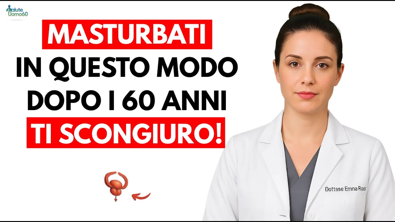 UROLOGO: Come masturbarsi in sicurezza dopo i 60 anni &ndash;Evita questi 3 grandi errori |Salute maschile