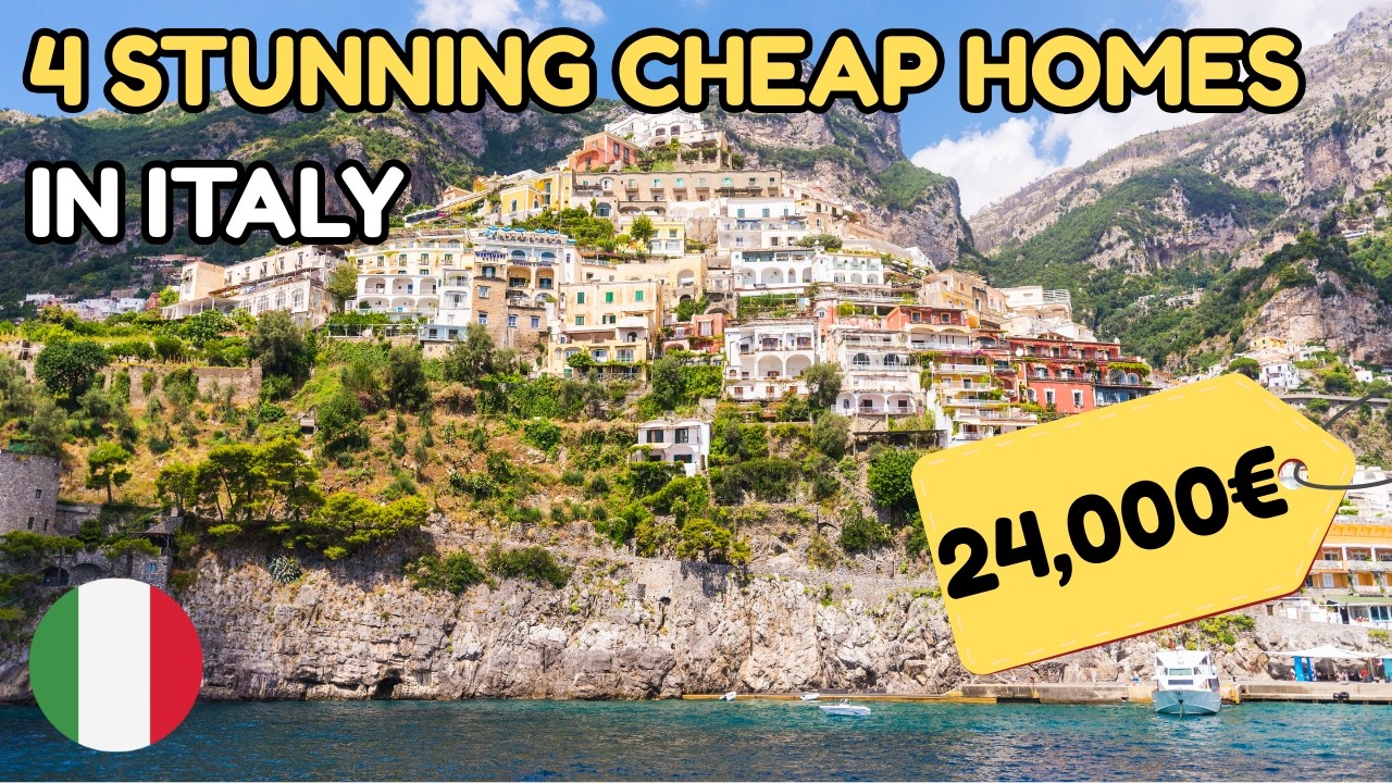 4 Affordable Stunning Houses In Italy from €24K to €58K | Apartments and Houses With Land