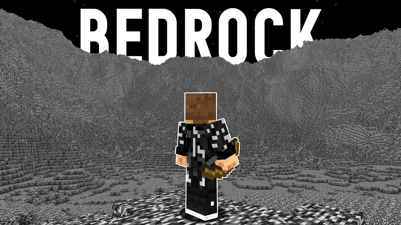 Hardcore, but it's a bedrock only world