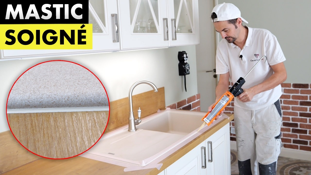 Réaliser un Cordon de Mastic PARFAIT: un Évier de Toute Beauté ! 🔥