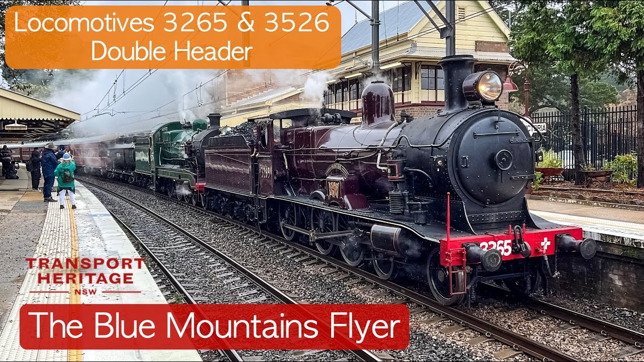 Transport for Sydney Vlog 800: Blue Mountains Flyer - Locomotive 3265 & 3526 Double Header