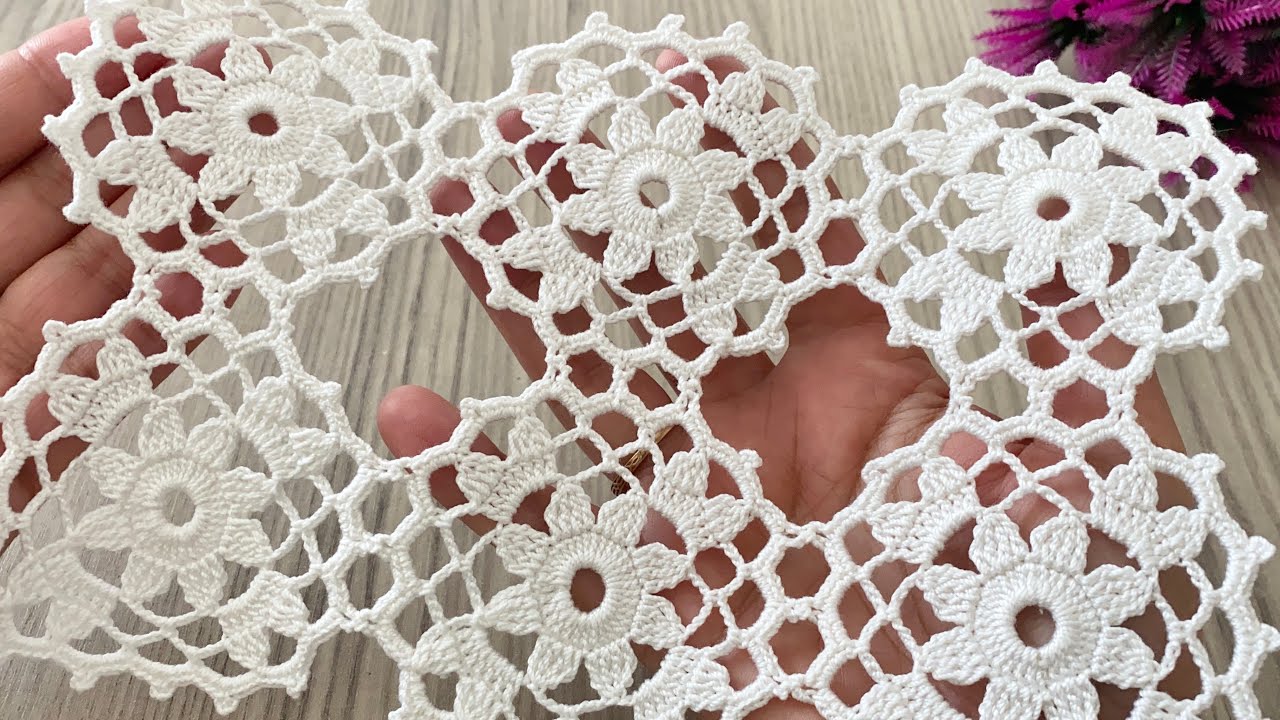 LATEST AND VERY EASY  Crochet Runner, Shawl, Blouse, Tunic Pattern @HorrorCaseFiles6868