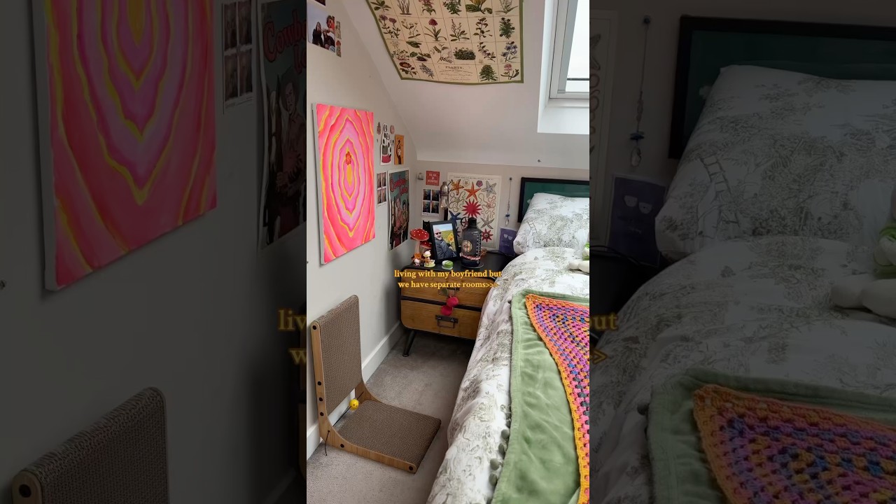 living with my boyfriend but having separate rooms!