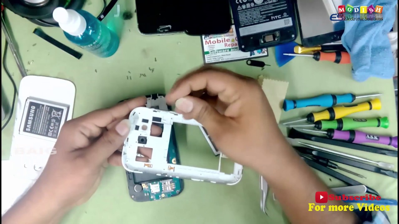 Samsung Galaxy Grand I9082 -Broken Touch ,LCD Replacement and Disassembly-escbaig
