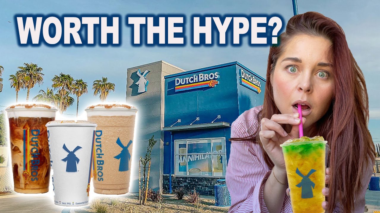 Первый раз пробую DUTCH BROS Drive Thru | ВИРУСНАЯ РЕАКЦИЯ 2024