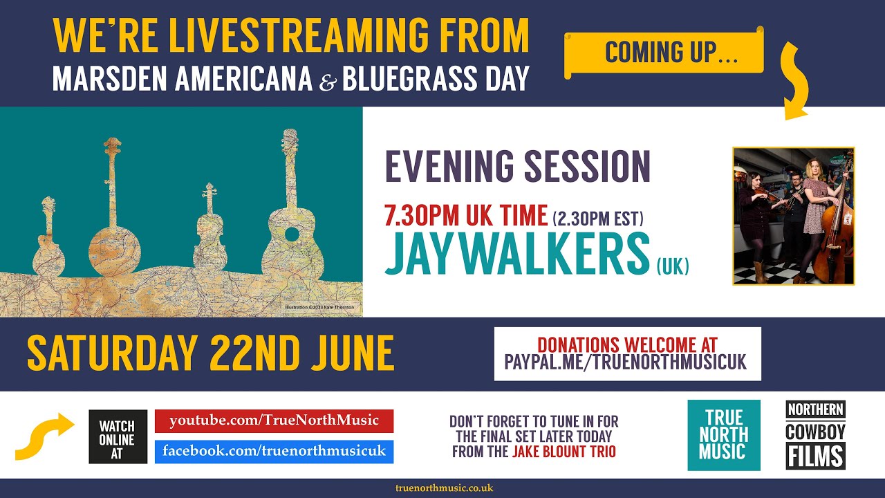 Full performance set - Jaywalkers live from Marsden Americana & Bluegrass Day