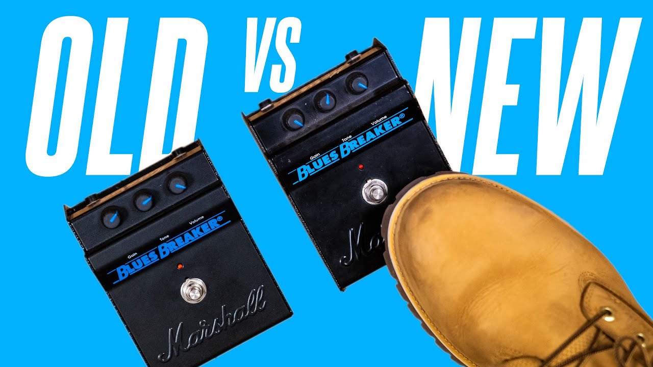 An OLD and a NEW Marshall Blues Breaker compared!