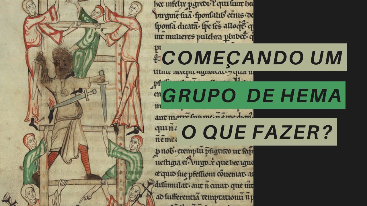 Como começar um clube de HEMA no Brasil