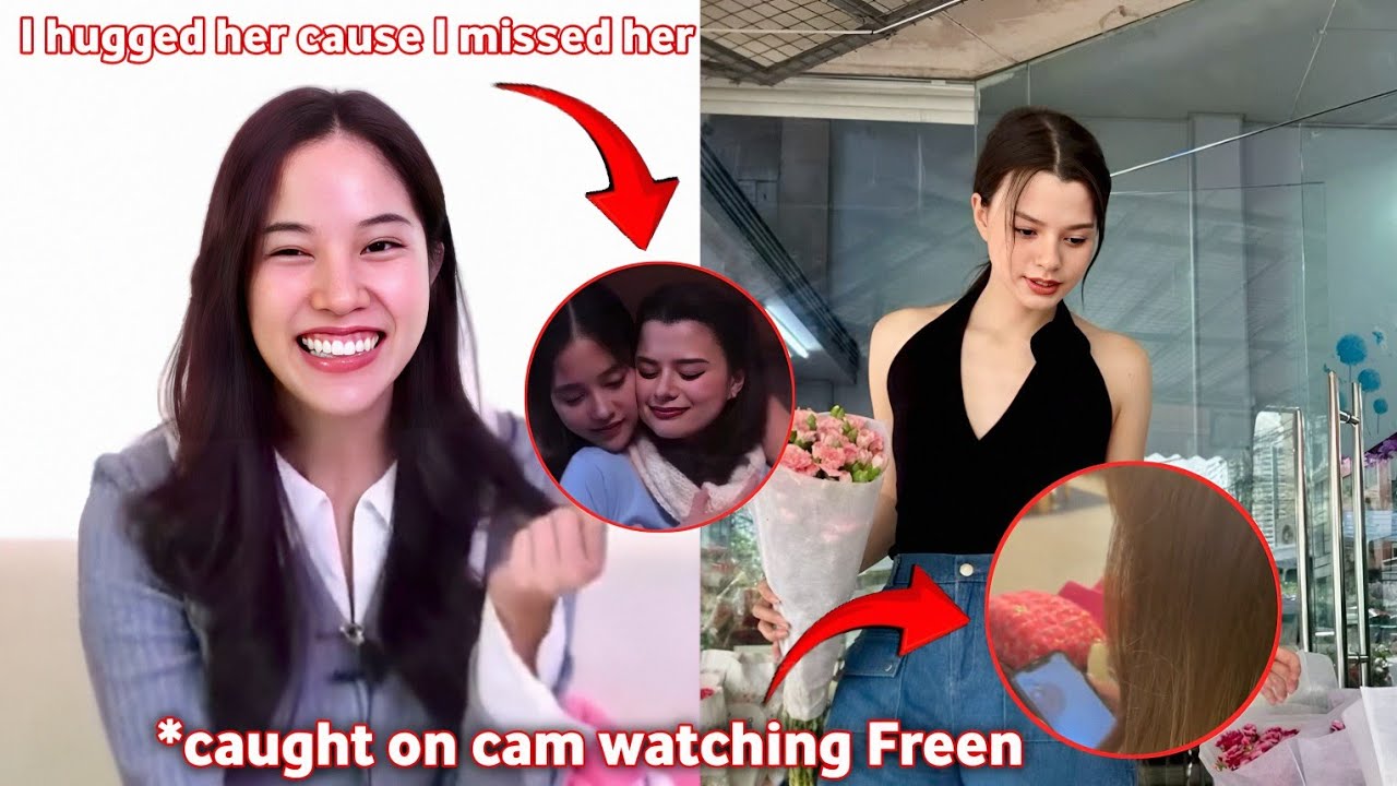 Becky caught on Cam secretly watching Freen during Met Gala 2025 - Freen Hugged Becky So Tight 😍