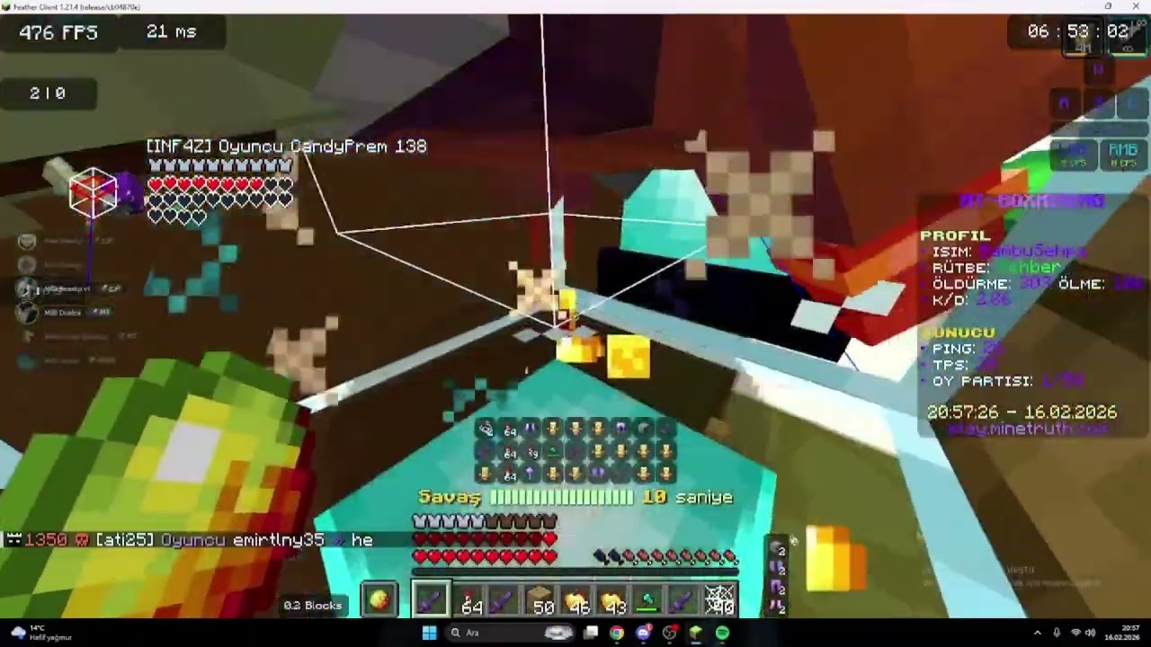 MineTruth KillMontage 3 OkanBuruk TEAM