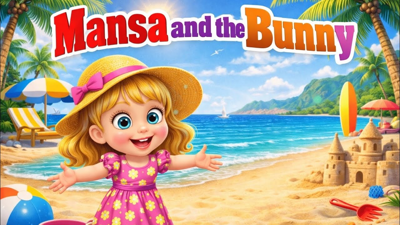  Mansa and the Bunny – Summer Holidays | Funny Kids Cartoon