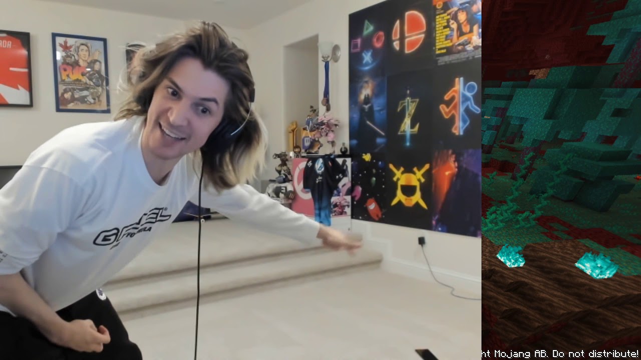 XQC SNAPS AT CHAT...