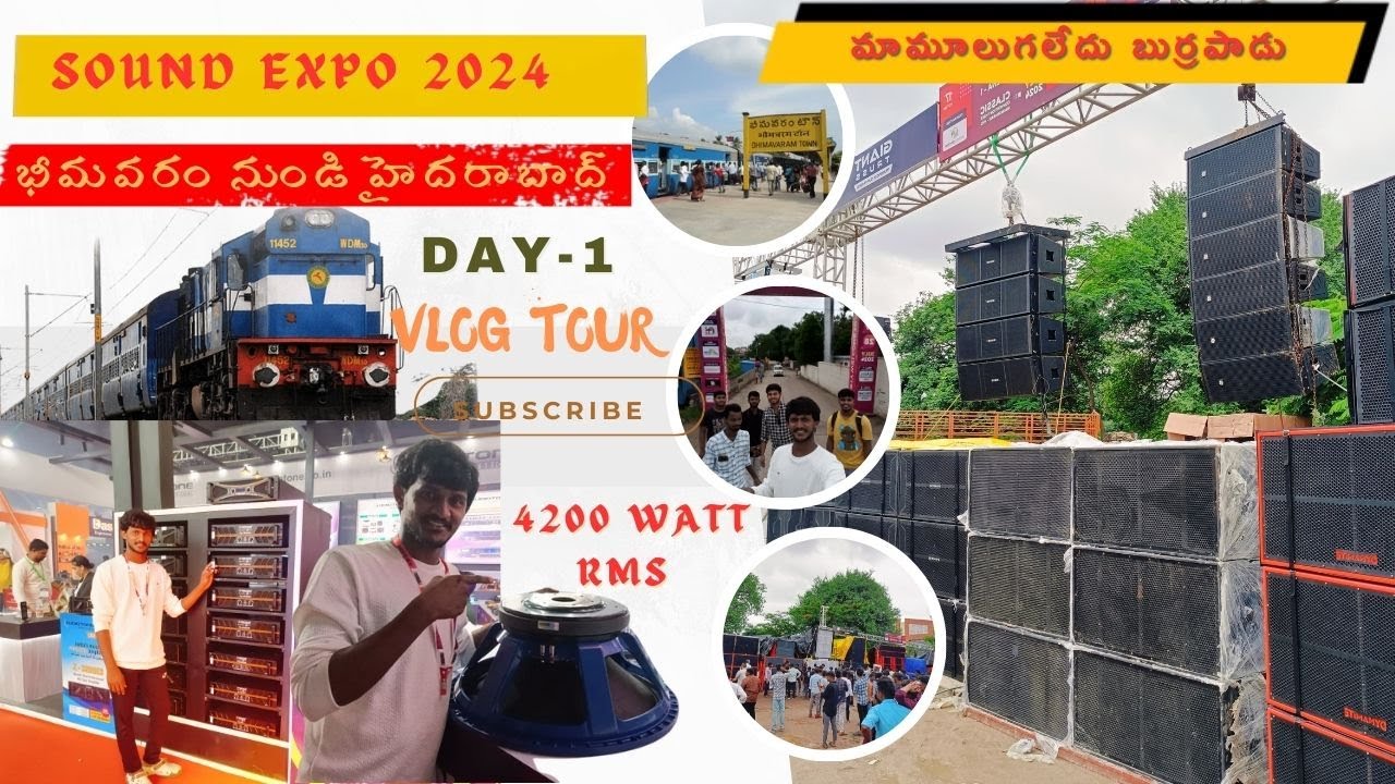 2024 DJ Prowave expo Hyderabad  #Audiotone #DJ #highlights #BVRMTOHYD @BHIMAVRAMTOHYDRABADTELUGU VLO
