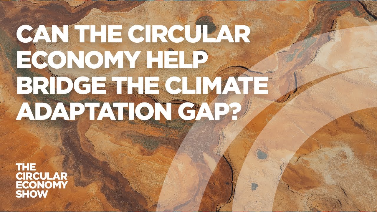 Can the circular economy help bridge the climate adaptation gap?
