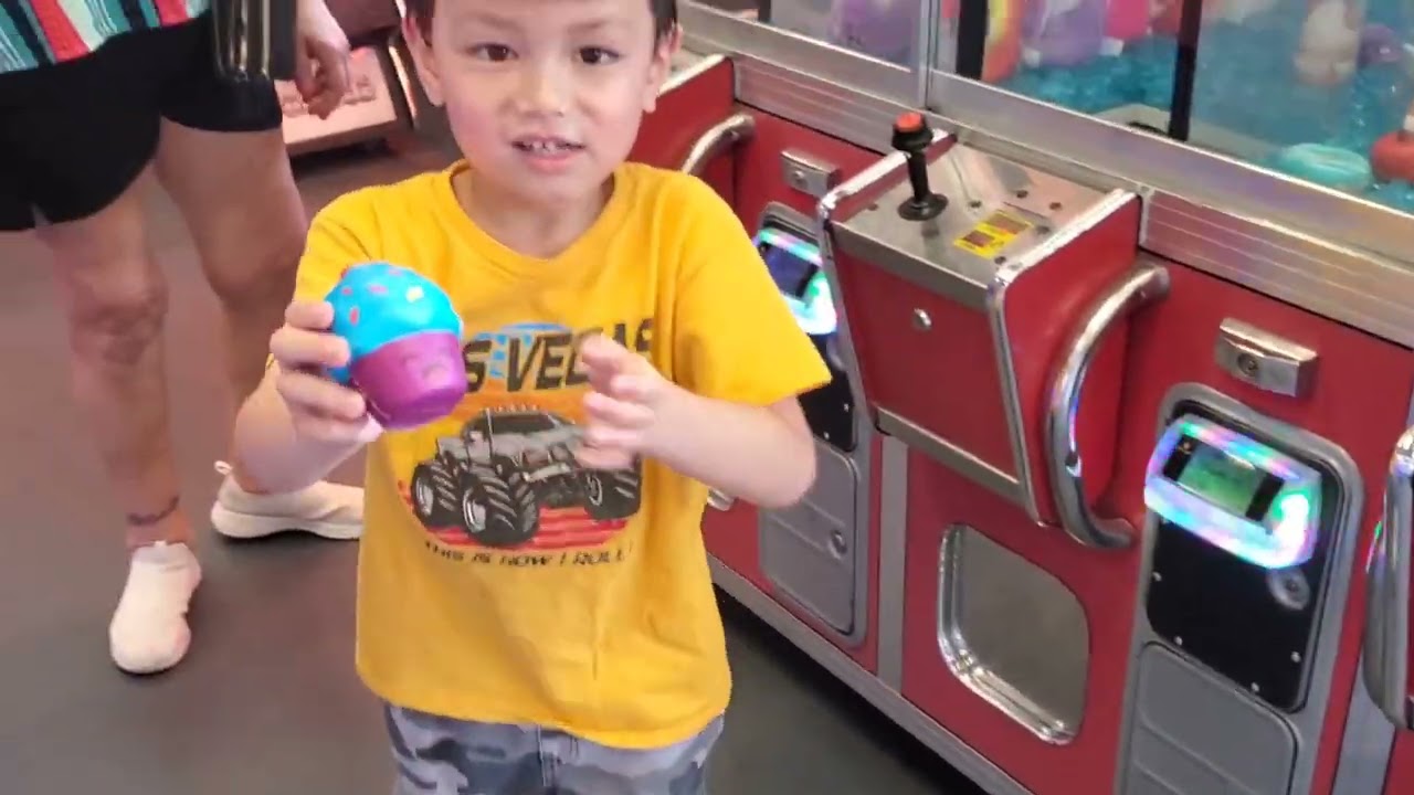The Arcade and Some Claw Machines at the Busch Gardens Tampa FL