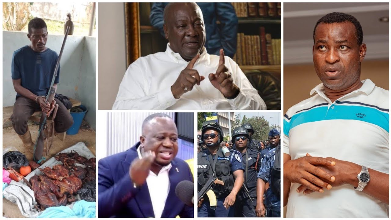 Jail him else i will resign😳President Mahama to act fast? Chairman Wontumi in trouble after Hunter..