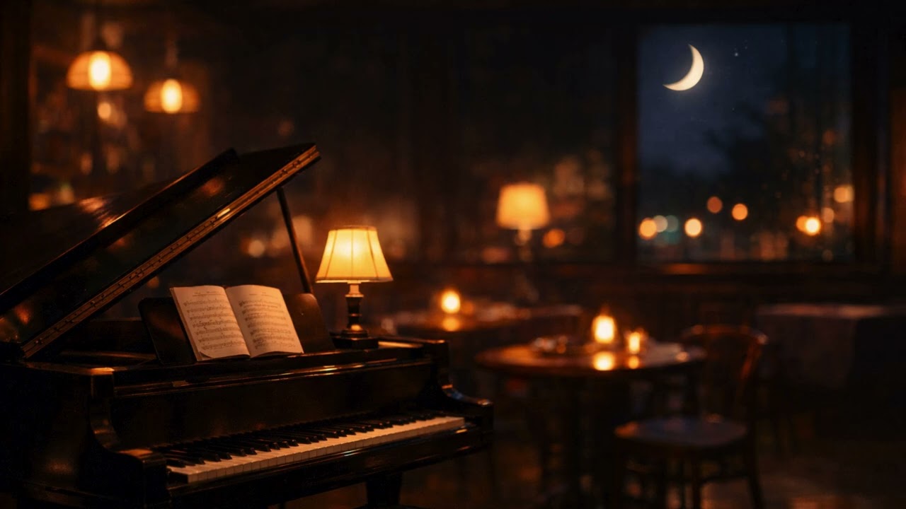 Late Night Calm Piano 🌙 | Relax, Study, Sleep