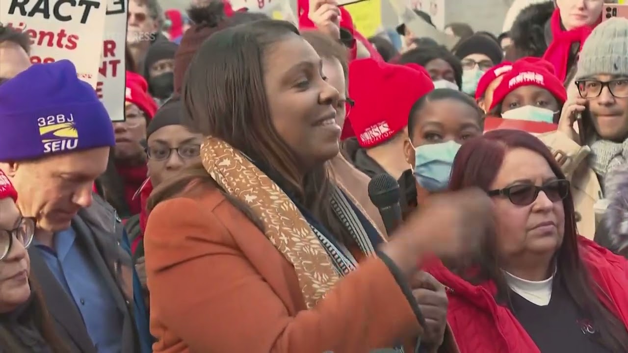 Nurses strike at 2 big NYC hospitals
