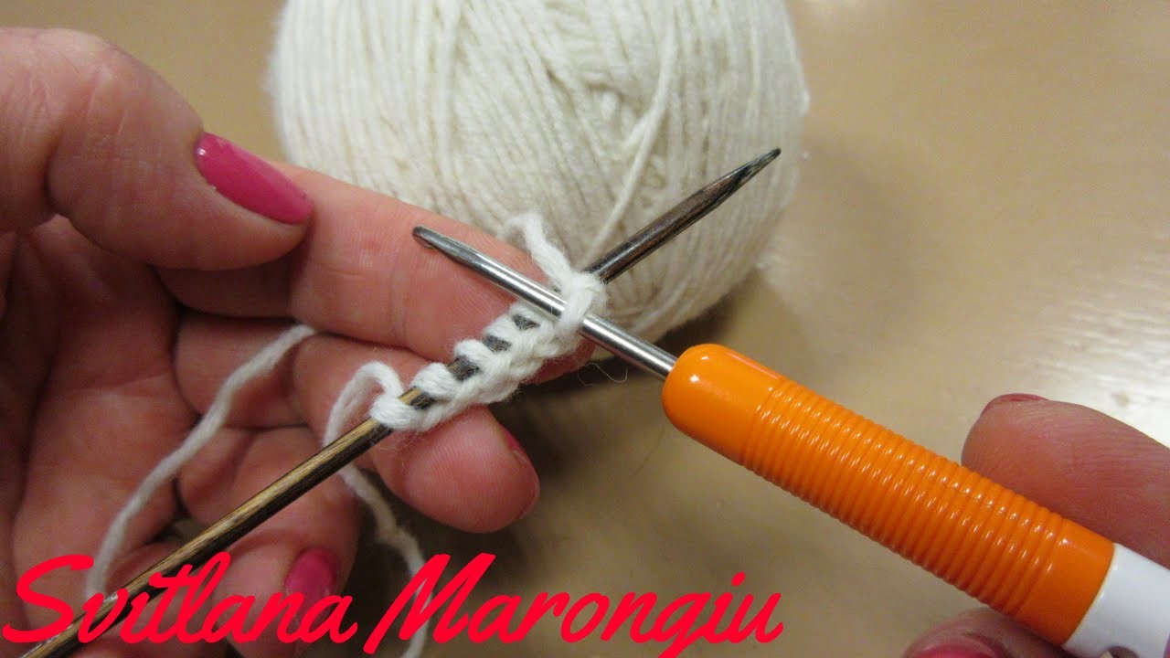 Come avviare le maglie sul ferro con l'uncinetto