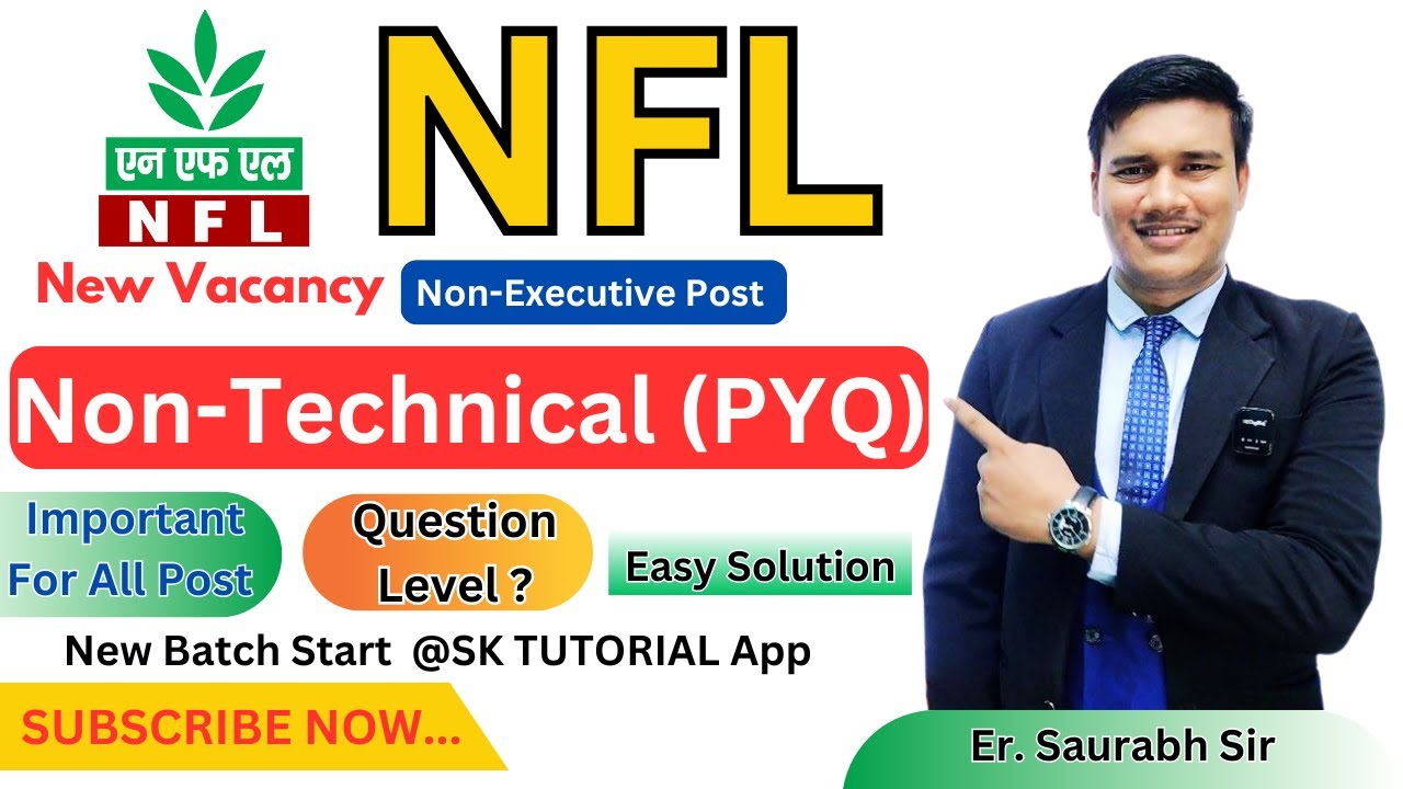 NFL Exam | PYQ Analysis | Er Saurabh Sir