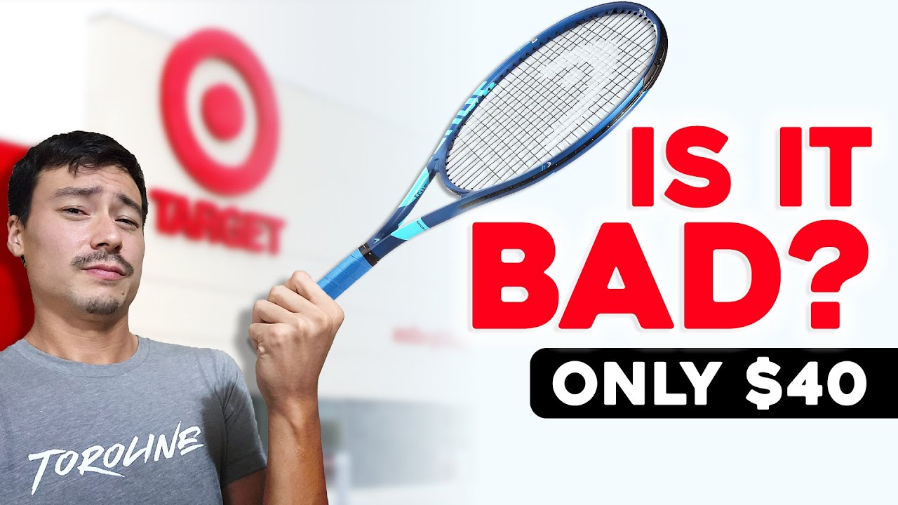 HOW BAD is $40 TARGET RACQUET | Head Metallix