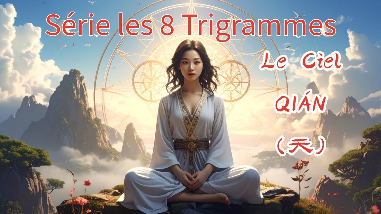 Le Ciel - QIÁN - 天 - Série les 8 Trigrammes