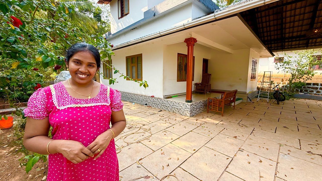 Home 🏠 Tour വീടിന്റെ Renovation work കഴിഞ്ഞു ചെറിയ വീടിന് വലിയ മുറ്റം വന്നപ്പോൾ 
