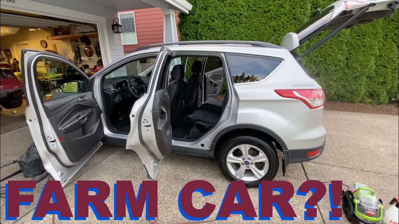 Detailing a DIRTY 2015 Ford Escape!