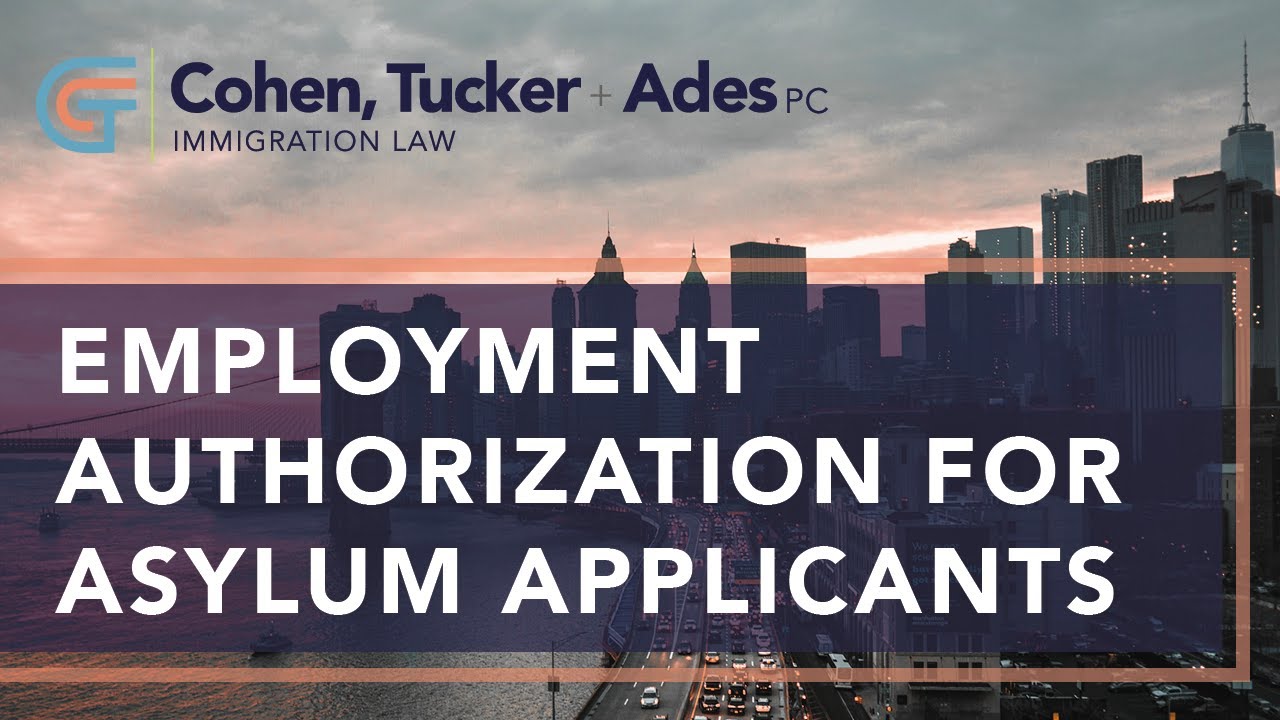 Employment Authorization Eligibility & When You Can File | Immigration Talk Live