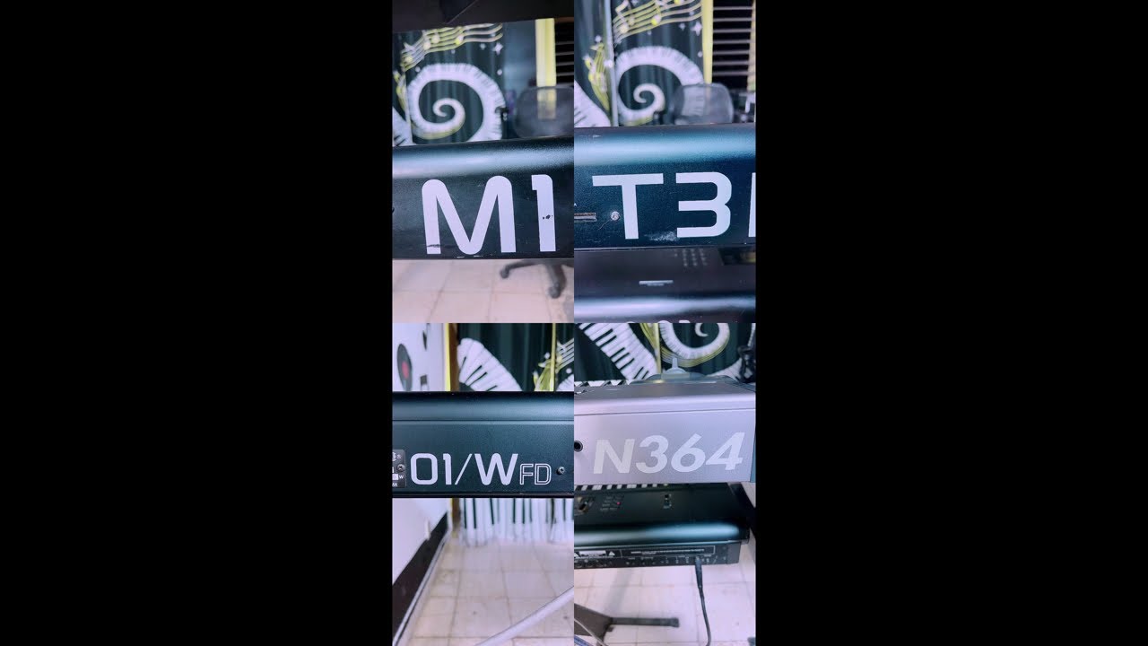 Korg M1 y evolución de síntesis (Korg T3, Korg 01W y Korg N364)