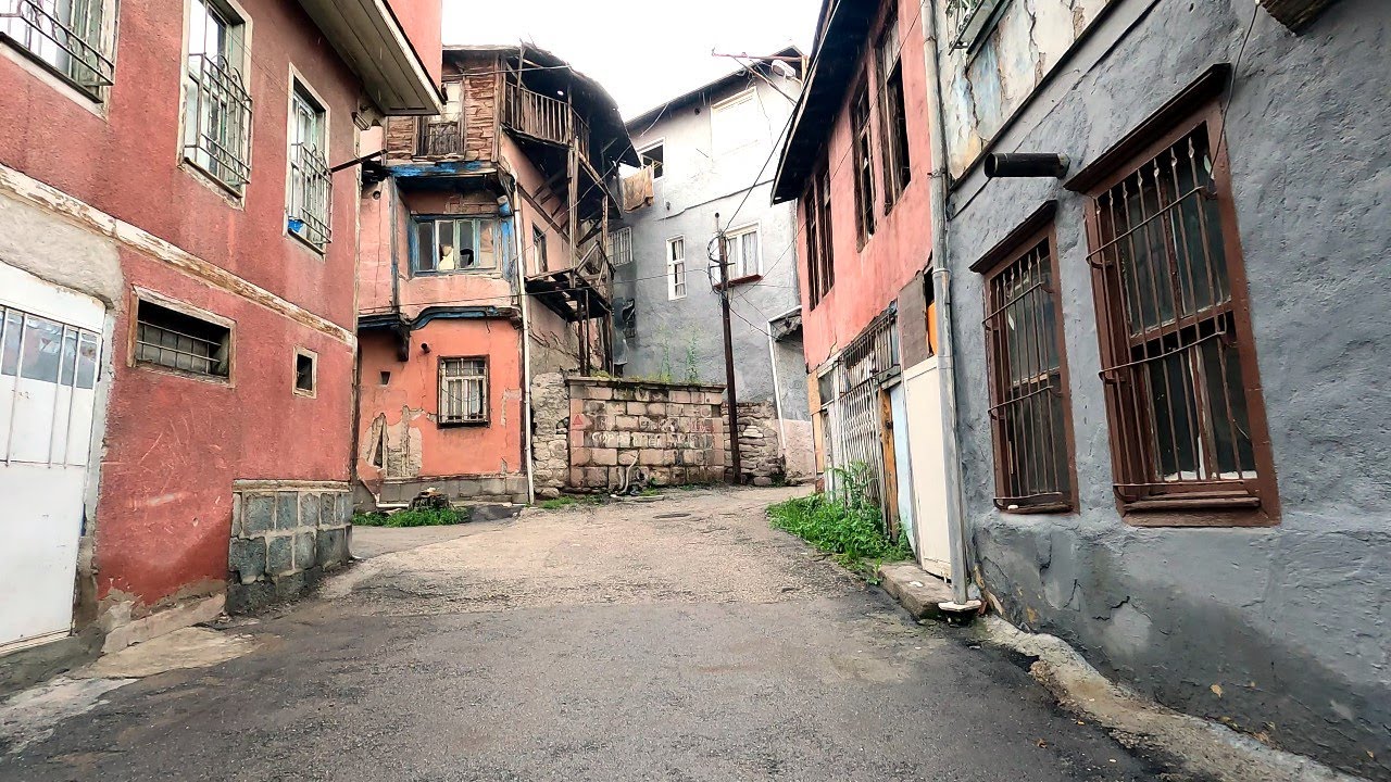 Ankara [4k60fps], Altındağ İstiklal Mahallesi Yürüyüş Turu 31 Mayıs 2023 - Walking Tour in Altindag