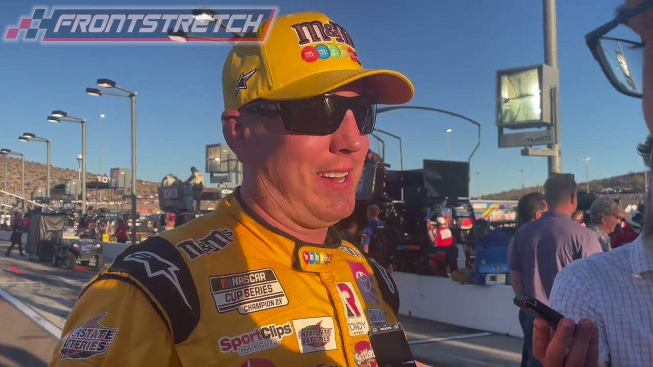 Emotional Kyle Busch on the Passing of Coy Gibbs & Last Race at Joe Gibbs Racing