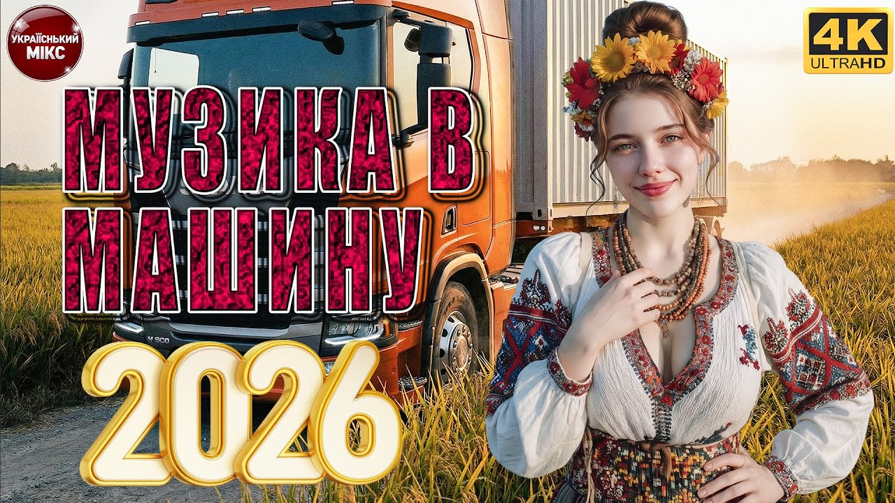УКРАЇНСЬКІ ПІСНІ В МАШИНУ 2026 | ТОП ХІТИ ТА НОВИНКИ | НАЙКРАЩІ РЕМІКСИ | УКРАЇНСЬКА МУЗИКА В ДОРОГУ