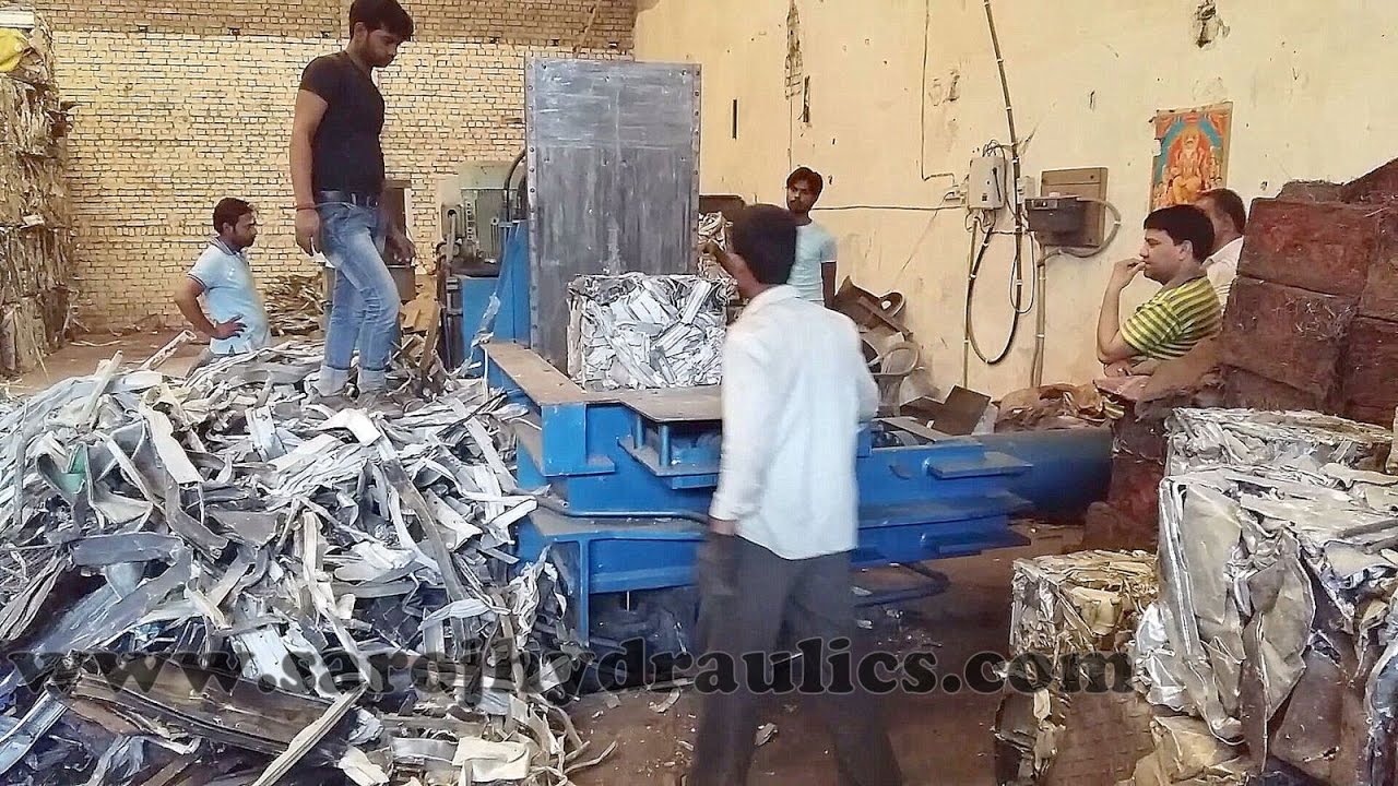 aluminium bailing press machine machine,EXTRUSION ALUMINIUM TIN CAN HYDRAULIC BALING PRESS