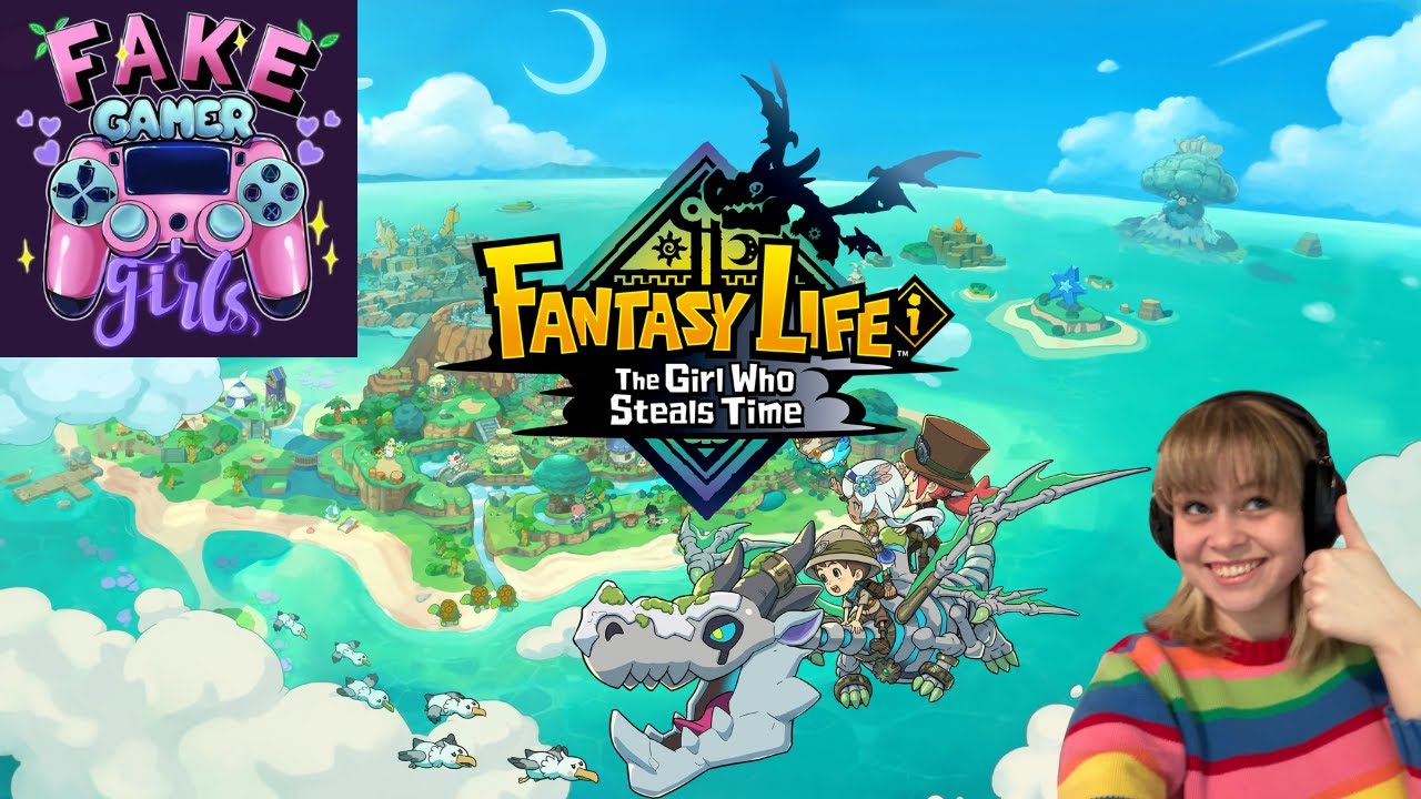 Fantasy Life i: The Girl Who Steals Time - this game is like Animal Crossing but better
