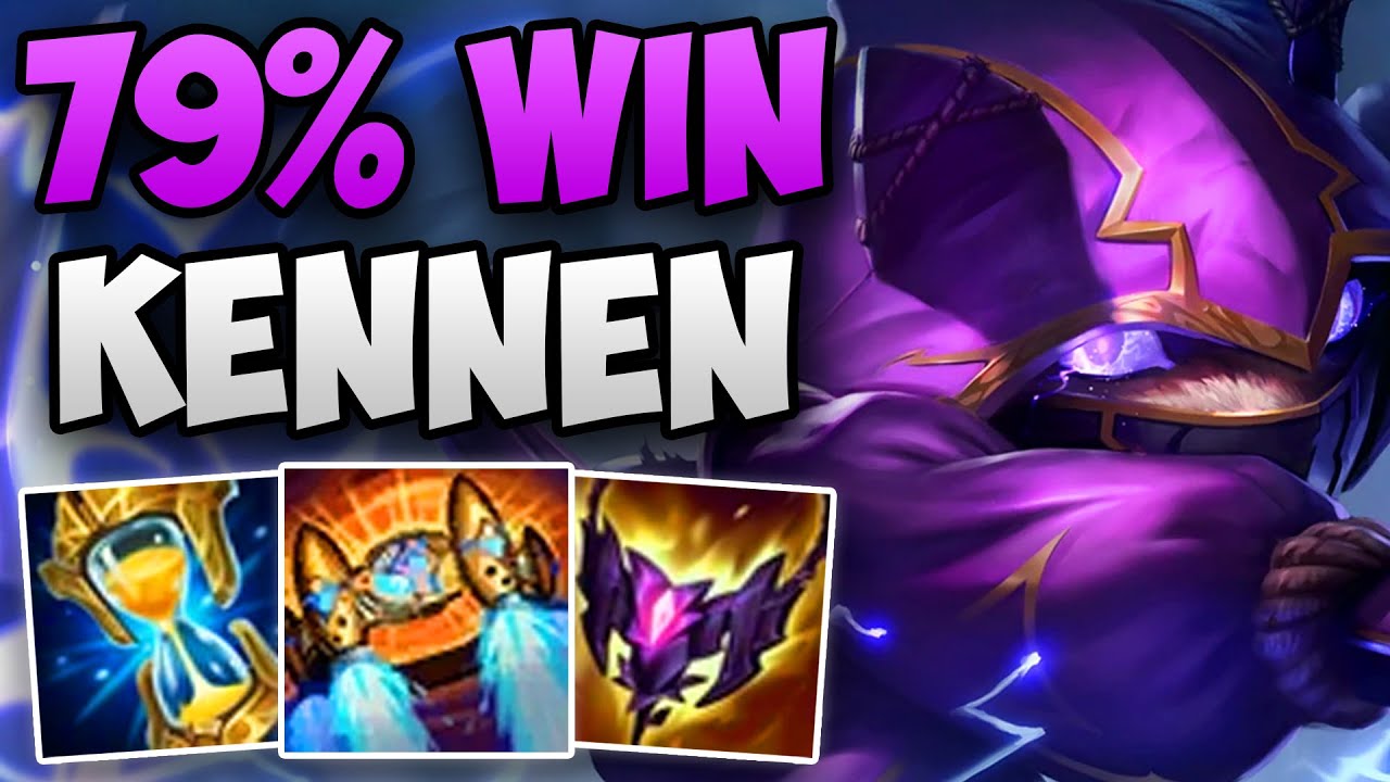 CHALLENGER KENNEN WITH 79% WIN RATE! | CHALLENGER KENNEN TOP GAMEPLAY | Patch 13.9 S13