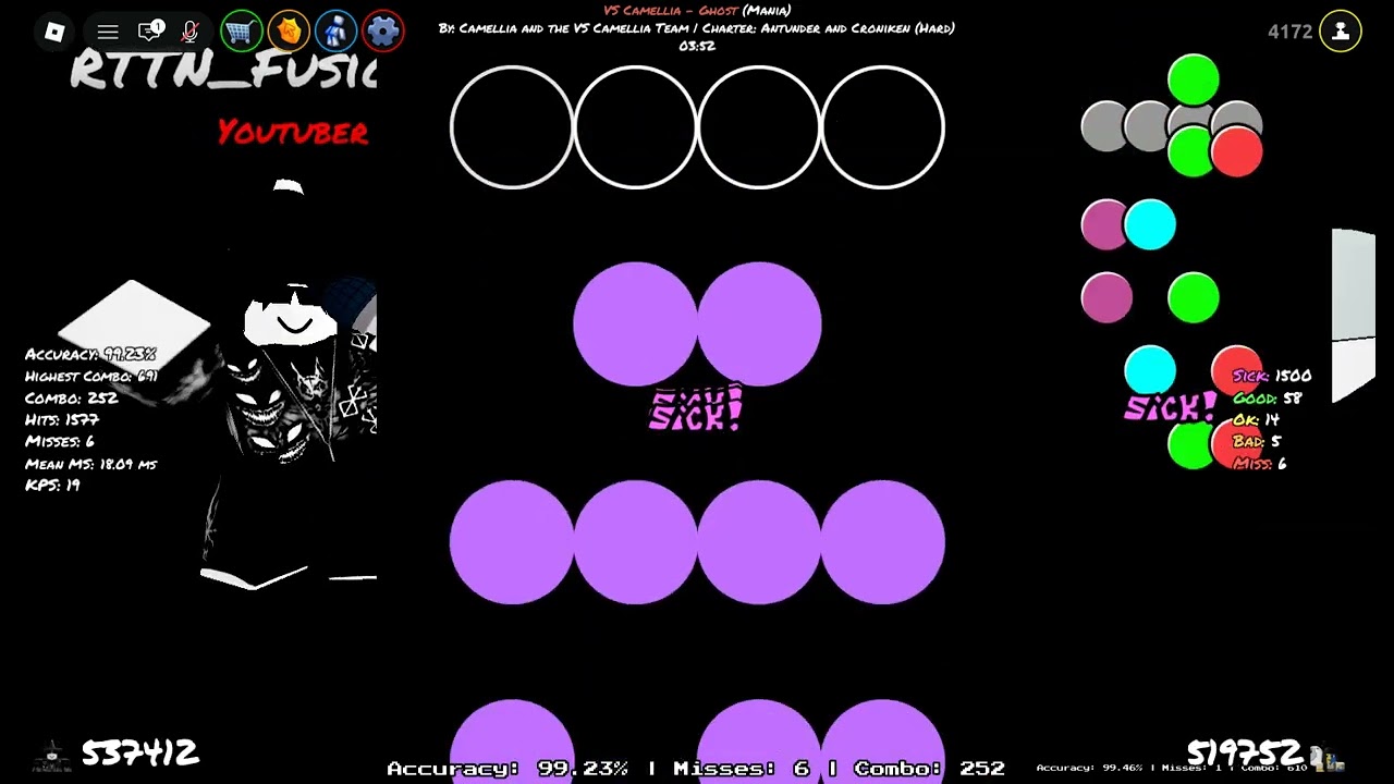 Ghost left side [99.54%] 8 misses