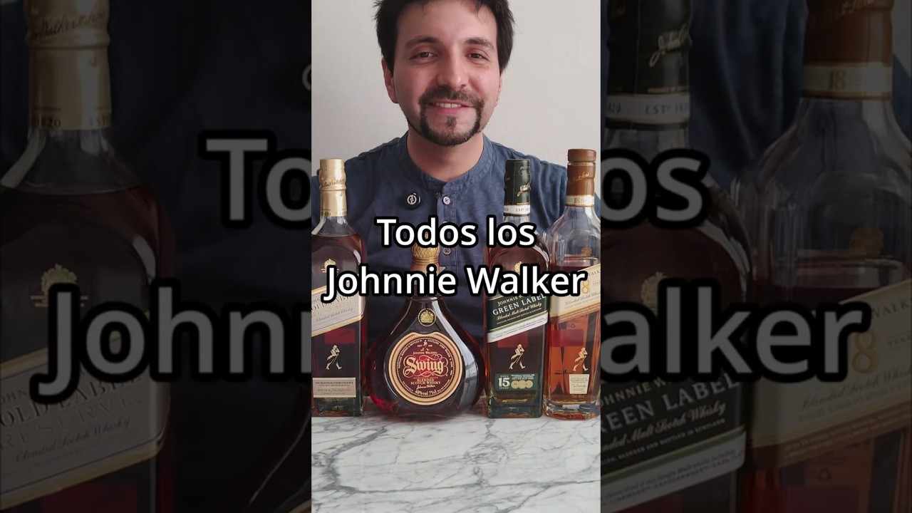 Todos los Johnnie Walker  #whisky #johnniewalker #scotch #collection #blend #allstars