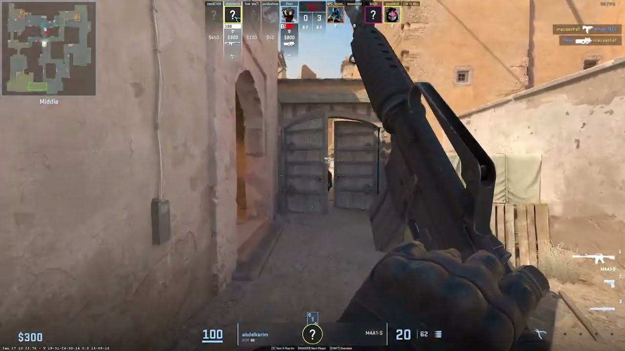 CS2 compitetive with insane logic