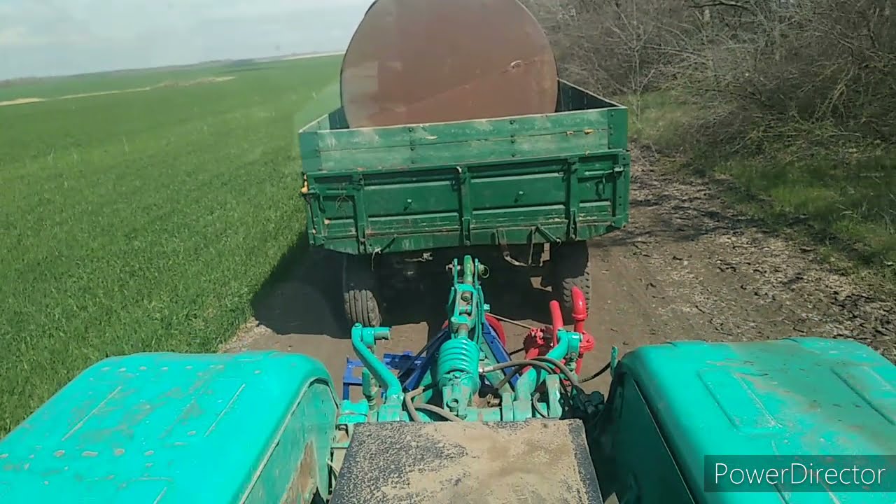 БРИЗКАЄМО ПШЕНИЦЮ ГЕРБІЦИДОМ 2021!ЮМЗ 6,Т-150, ПОМПА ДО ТРАКТОРА.