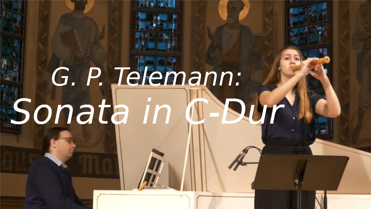 G.P. Telemann, Sonata in C-Dur TWV 41:C5, Tabea Wink