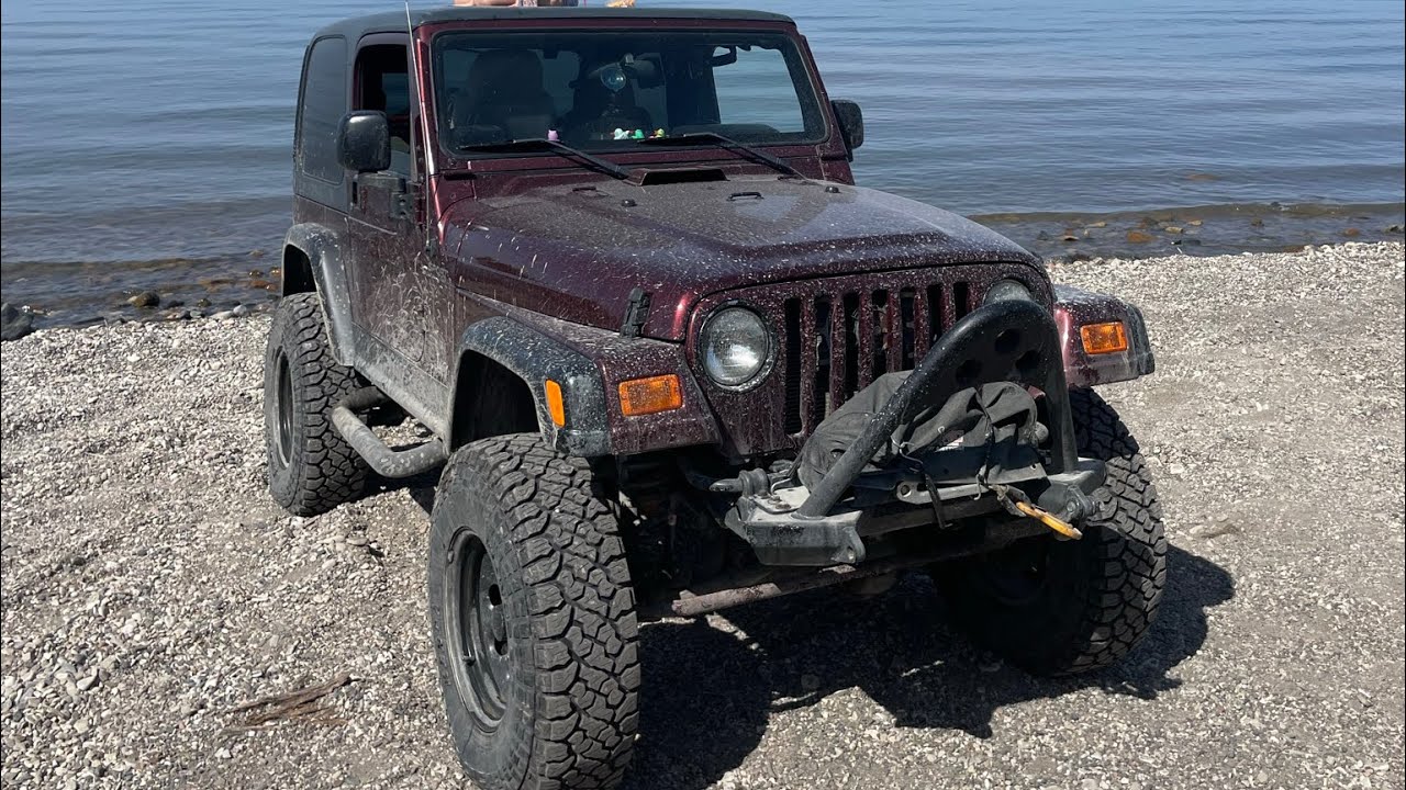 2003 Jeep Wrangler TJ passenger seat roll and tumble lever repair