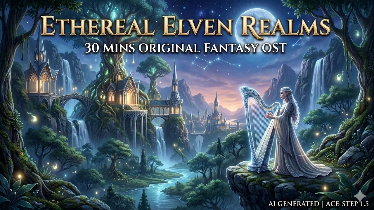 Ethereal Elven Realms | 30 Mins Original Fantasy OST