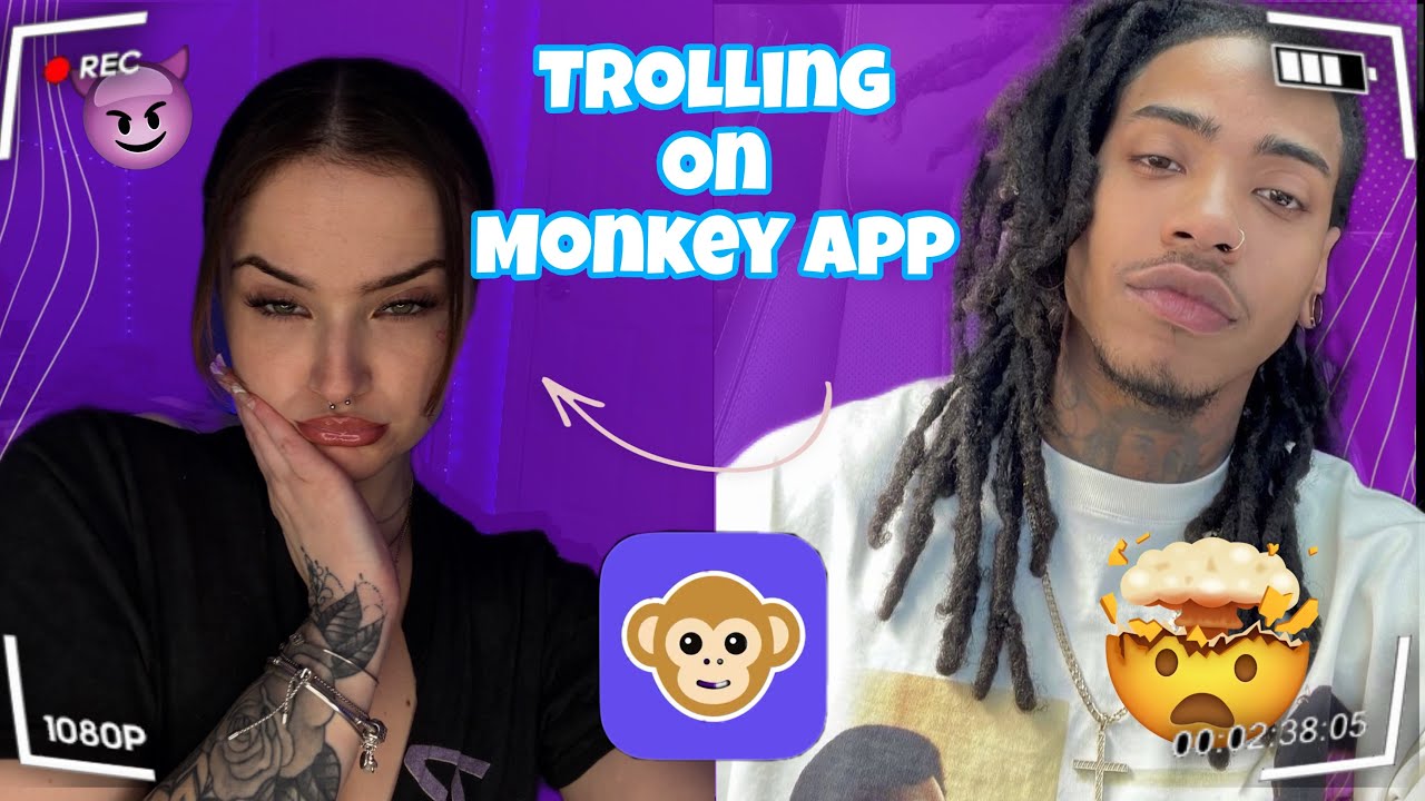 Trolling On the Monkey App to see their REACTIONS | BAD IDEA 