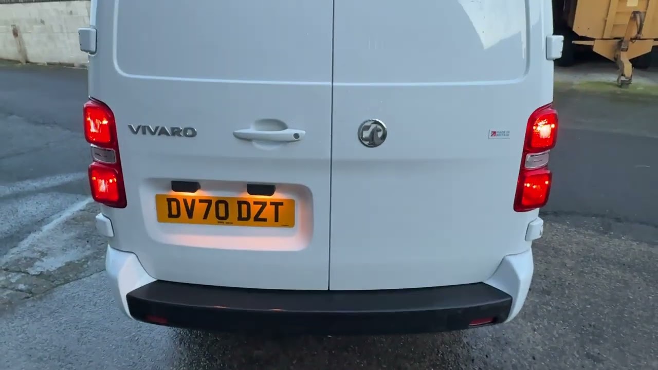 Vauxhall vivaro sportive 70 plate 56k miles LWB