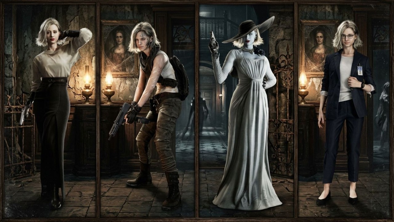 Grace&rsquo;s Costume | Film Noir, Dimitrescu, Apocalpyse & FBI | RESIDENT EVIL REQUIEM | Showcase |