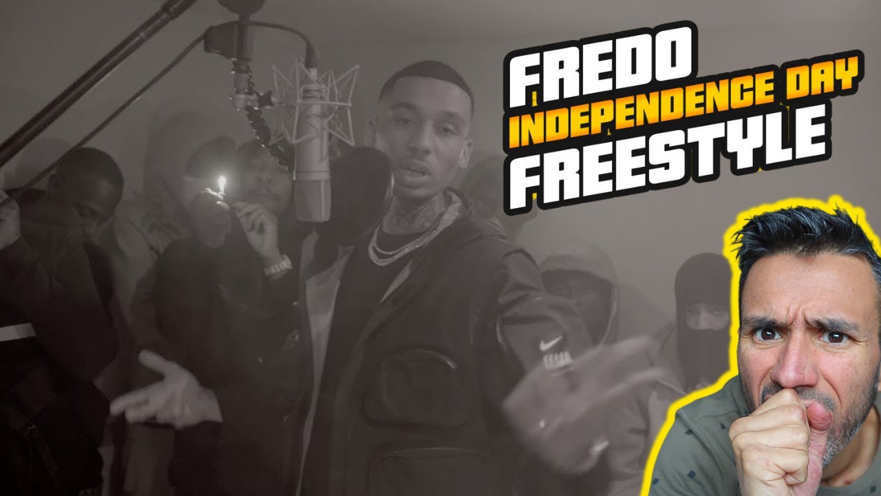 FREDO - INDEPENDENCE DAY FREESTYLE (REACTION) First Time Hearing It