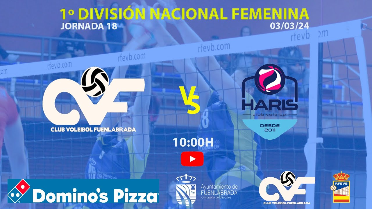 1º División nacional femenina (CVFuenlabrada - CVHaris )