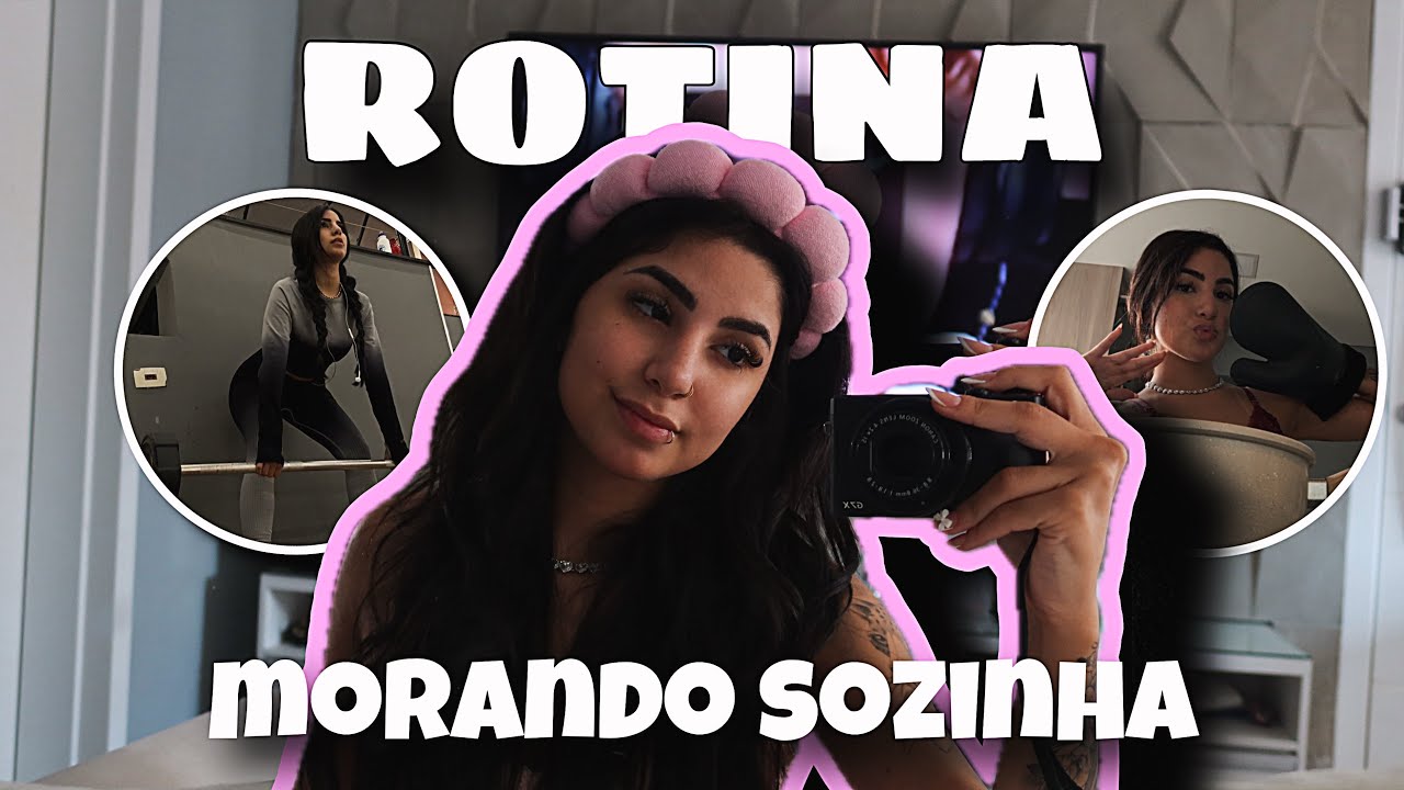 ROTINA DA MANH&Atilde; MORANDO SOZINHA